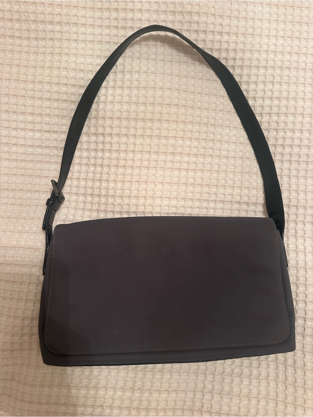 Coach Shoulder Bag in Grey and Black
